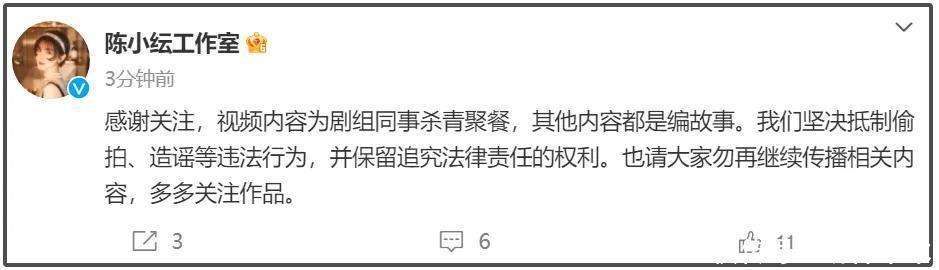 王鹤棣陈小纭否认恋爱，斥责狗仔偷拍瞎编故事，男方被骂没边界感