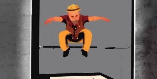  瞬间|电梯下坠，落地瞬间用力往上跳真能救命？看实验！