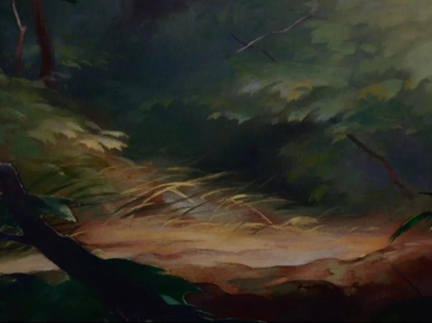  动画|迪斯尼经典动画背景美术资料公开