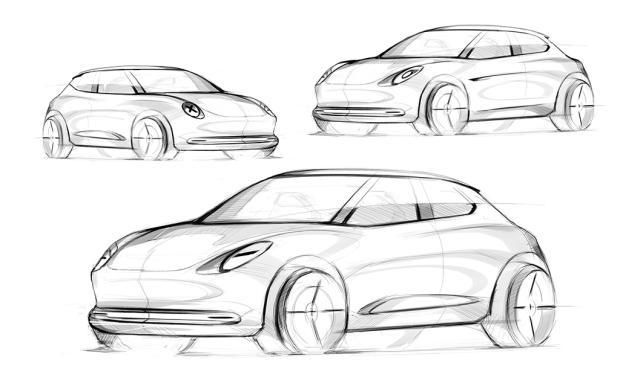  首发|7月24日首发 长城欧拉“ES11”设计手稿