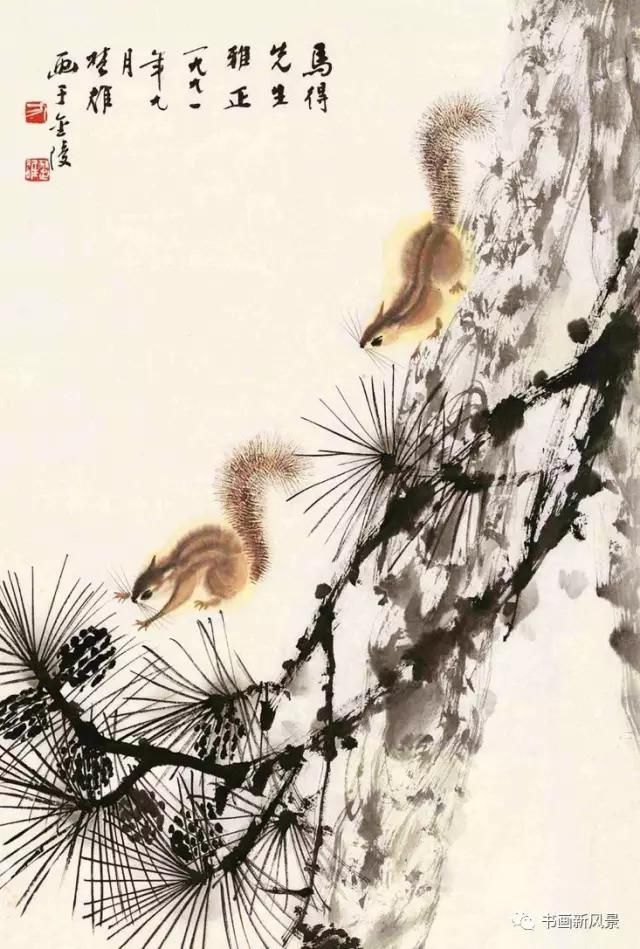  松鼠|看他画的小松鼠，绝对是一种享受！