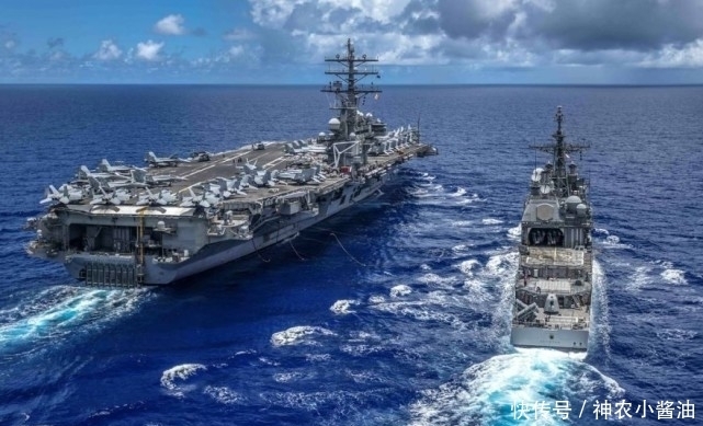 战机|准备打响第一枪?美核航母为何突然调转枪口,上百架战机直扑北方
