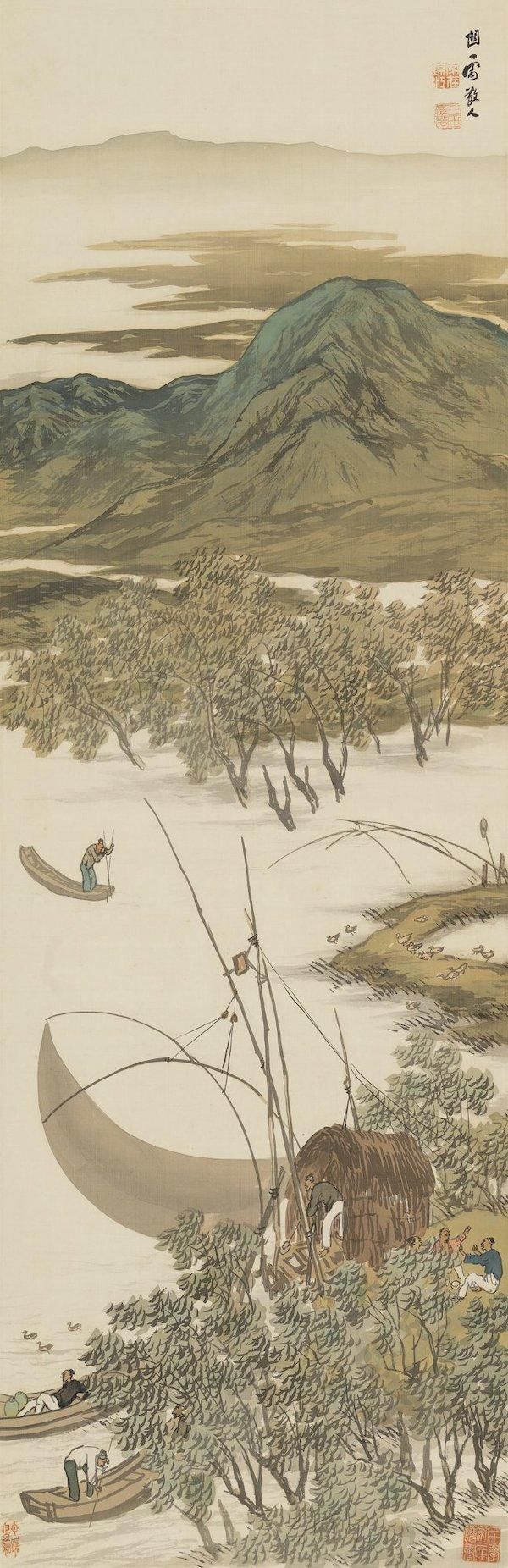 关雪|从钱瘦铁与桥本关雪的交往看“山川异域，风月同天”