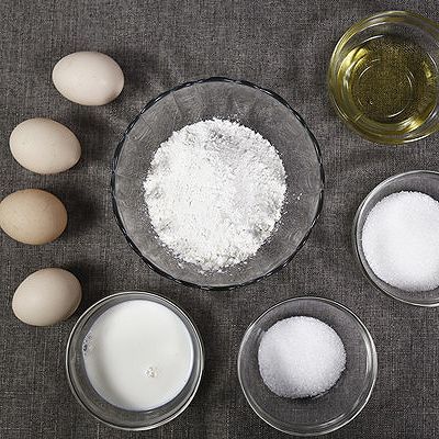 原味|原味戚风纸杯蛋糕