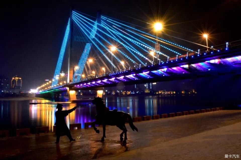 吉林|高山流水、吉林江城~江城大桥夜拍