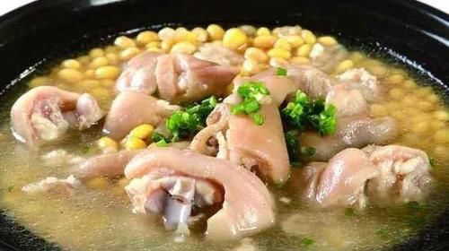  清水|黄豆煲猪手，糖醋茄子，尖椒干豆腐，豆鼓青椒的做法