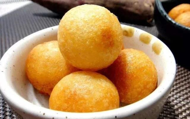  果子|美食分享：红薯饼、红薯糯米果子、红薯麻团的简单做法