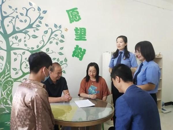 漯河|漯河首次对涉罪未成年人跨省联动帮教