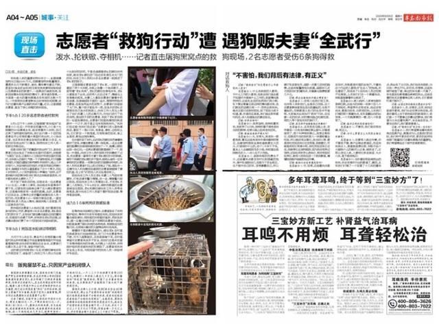  武行|独家｜泼水、抡铁锨、夺相机…屠狗黑窝点救狗现场，志愿者遭遇狗贩夫妇“全武行”