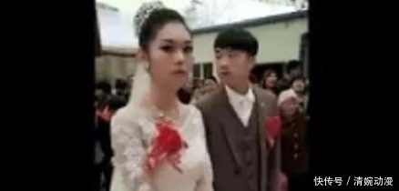 新娘|新郎看新娘眼神满怀仇恨，得知实情的网友：是时候教她怎么做人了