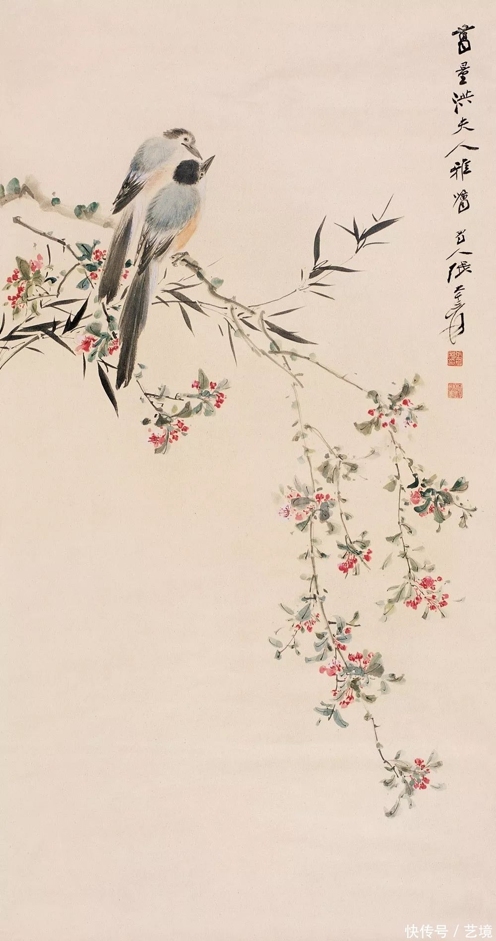 张大千花鸟画欣赏（100幅）