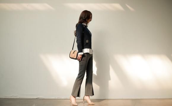 文艺|女神珠珠：青瓦钴蓝满天星温暖文艺针织