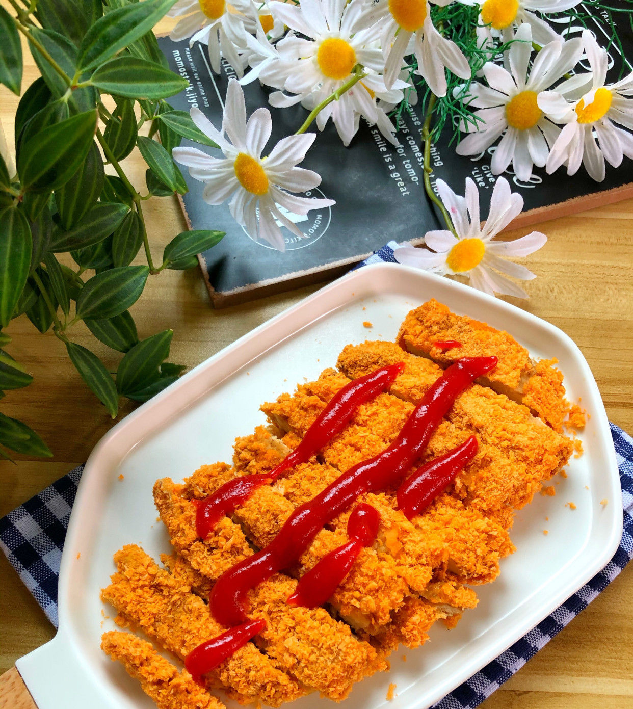  道菜|夏天，女儿就馋这道菜，简单一烤就上桌，低脂无油，解馋又减脂