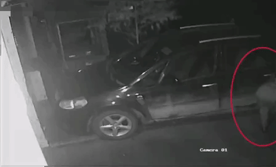 黑手|为报复,台州男子对前妻下黑手,监控拍下作案全过程