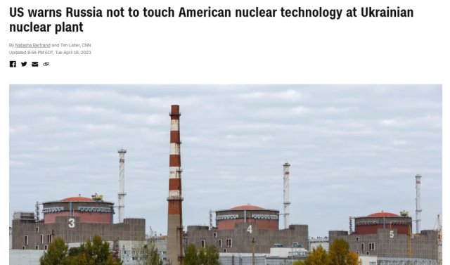 邮件曝光！美警告：俄方控制的一座核电站有美敏感核技术，不许俄接触