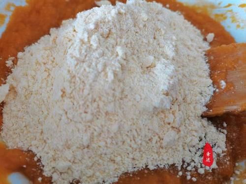 混合面|南瓜混合面奶香发糕，有营养又蓬松暄软不塌陷，口感佳老少皆宜