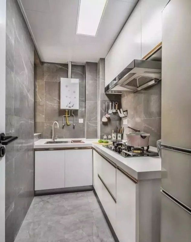  客厅|100平米现代风装修，二居室的房子越看越有品