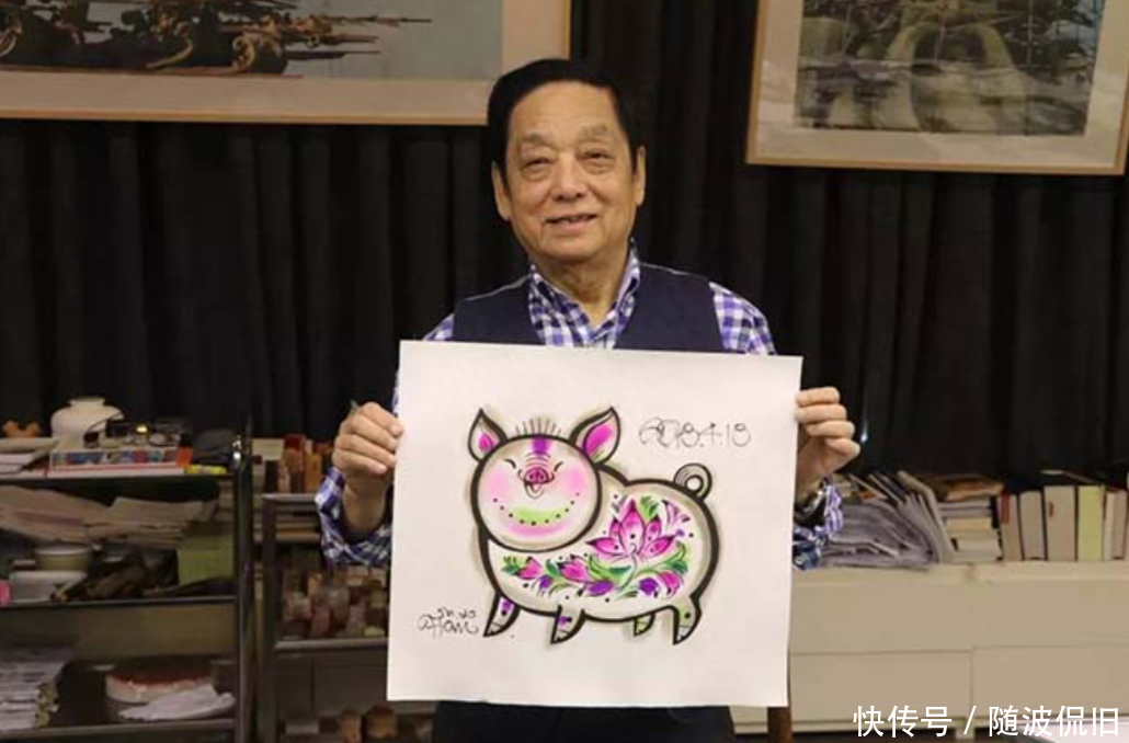 福娃设计者韩美林(福娃设计者韩美林：82岁高龄喜得贵子，6个养生之道，却非常简单)