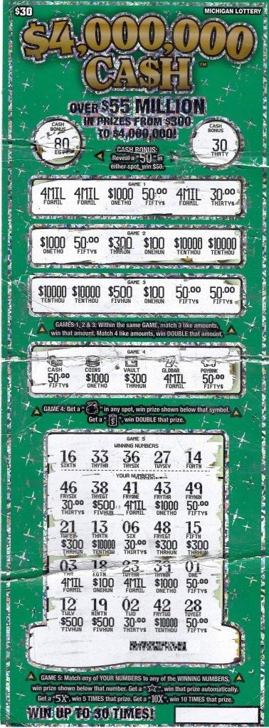 约合人民币|男子买彩票以为中7000元,没想到是2800万元:差点晕过去