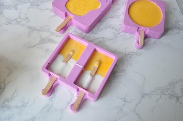  酸甜|天热，雪糕就在家自己做吧！就用水果加酸奶，酸甜解暑，低糖低脂