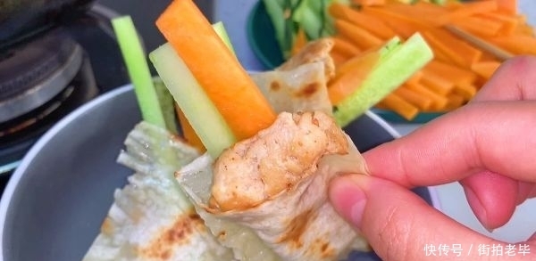 萝卜|加萝卜黄瓜鸡胸肉做成美味早