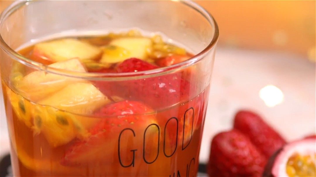 营养|教你自己做天然水果茶,开胃消食,营养好颜值高,清爽夏天