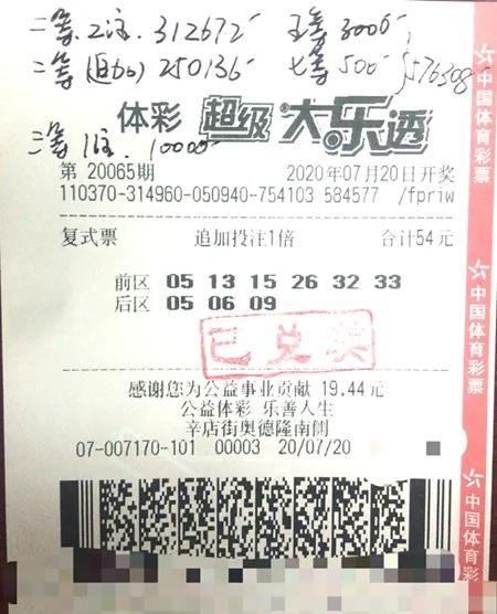 购彩|“6+3”复式追加！淄博购彩者喜中大乐透57万余元