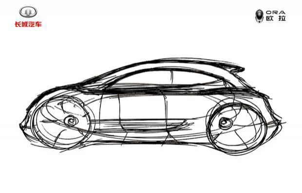  首发|7月24日首发 长城欧拉“ES11”设计手稿