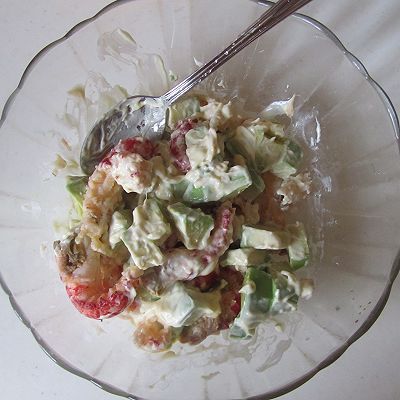 全麦|龙虾牛油果全麦面包