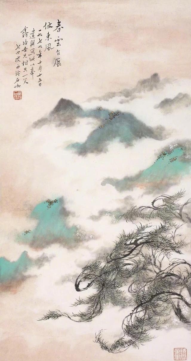 申石|申石伽山水:融通南北,笔墨精到