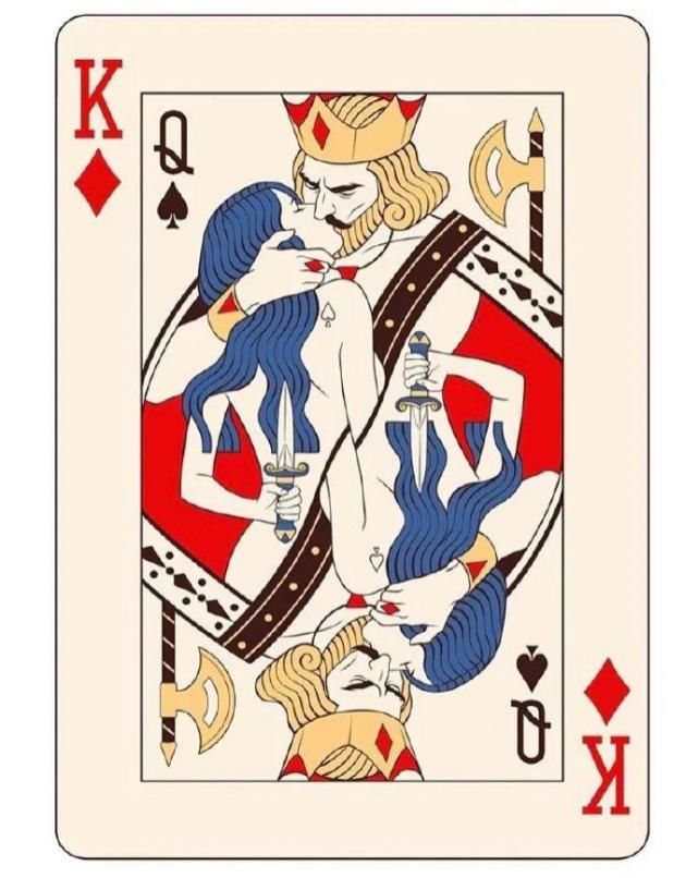  故事|第一次见这么有故事的扑克牌，网友惊呼：“为啥没有对K？”