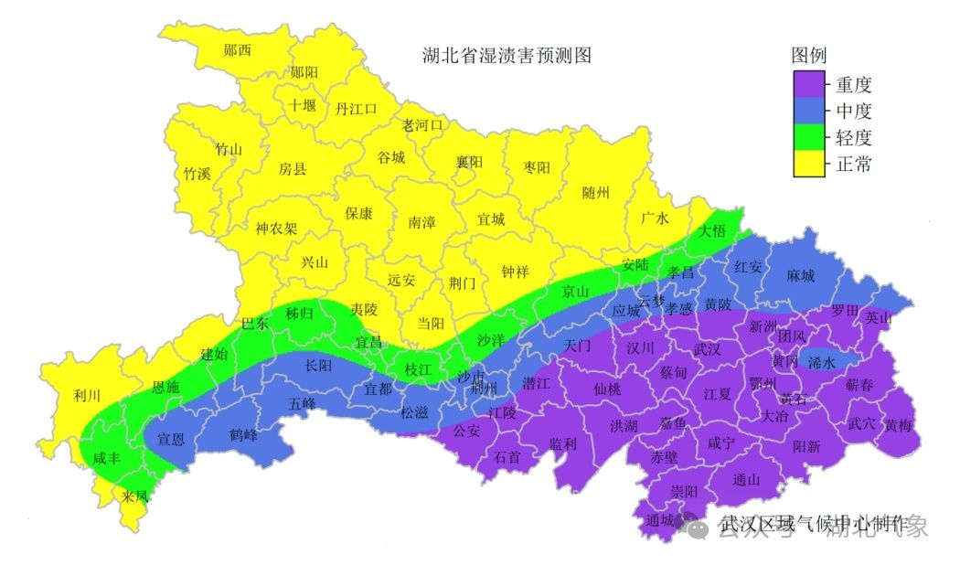 湖北再现寒潮大风和雨雪冰冻天气，设施农业和大田作物复合灾害风险高