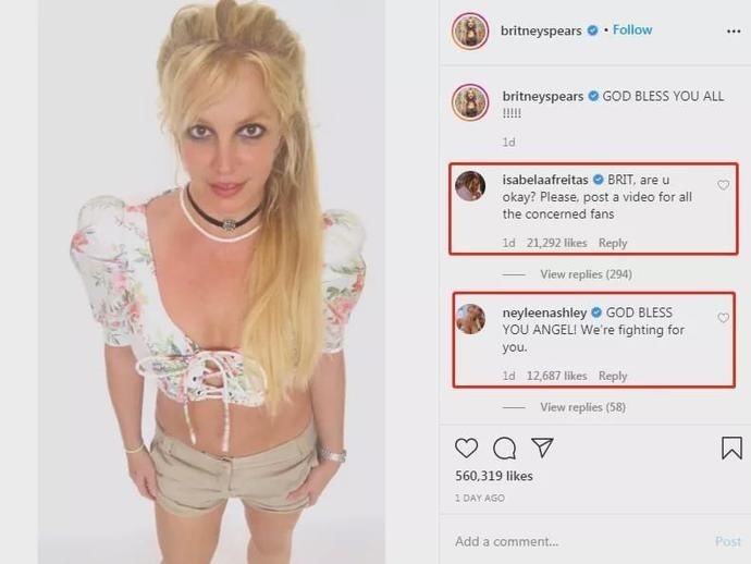  小甜甜|小甜甜布兰妮诡异照片再被疯传，网友：如果被控制了你就眨眨眼！