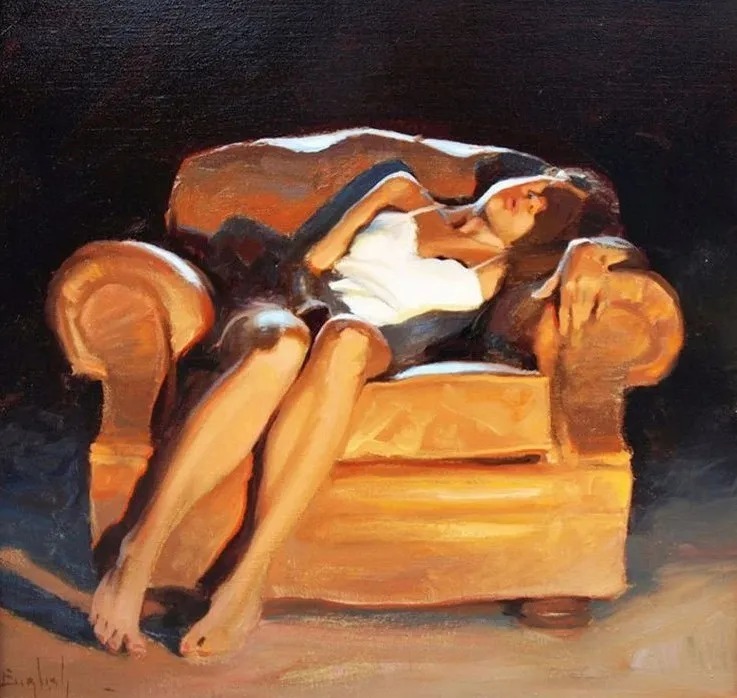 影迷|光影迷情,他的油画就是这么赏心悦目!