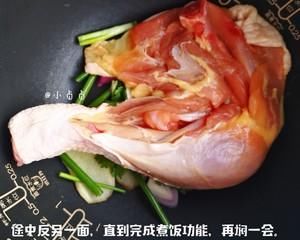 失败|电饭煲手撕盐焗鸡腿,零失败,下饭神器