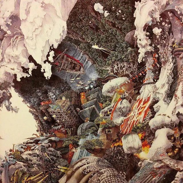 极致|一幅画画了3年,细到要用放大镜,他把钢笔画玩到了极致!