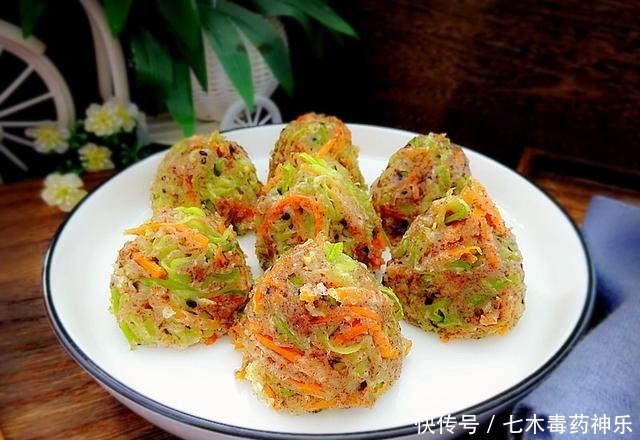 黑芝麻|它有“减脂面粉”之称,做成菜团当早餐,鲜嫩饱腹,好吃又上瘾!