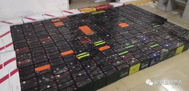 这一|利刃行动丨朝发夕破,警方一次查扣390个被盗电瓶!这一波战果有点大!