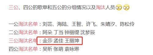  张雨|《乘风破浪》三公排名曝光，金莎出现严重失误，张雨绮组垫底无悬念