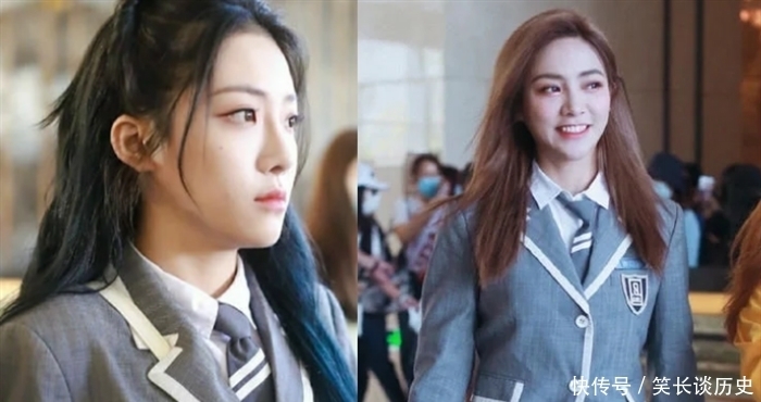 刘雨昕|THE9成员重穿团服,刘雨昕酷,虞书欣减龄,看到他没什么变化