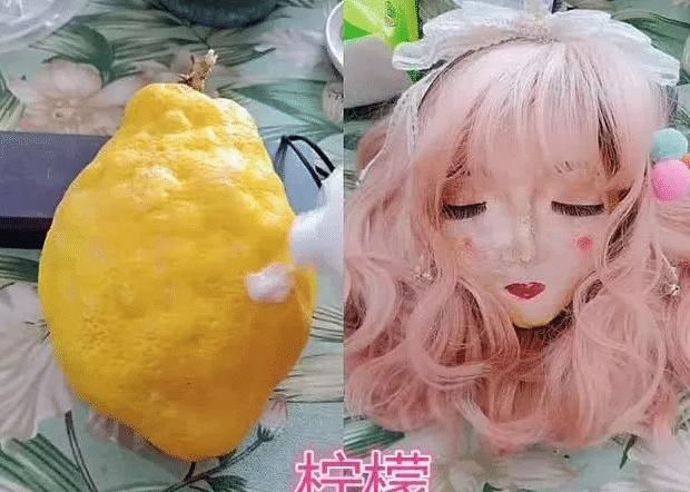 惊艳|水果也能“化妆”西瓜一般,柚子太惊艳,看到柠檬把手寄过来