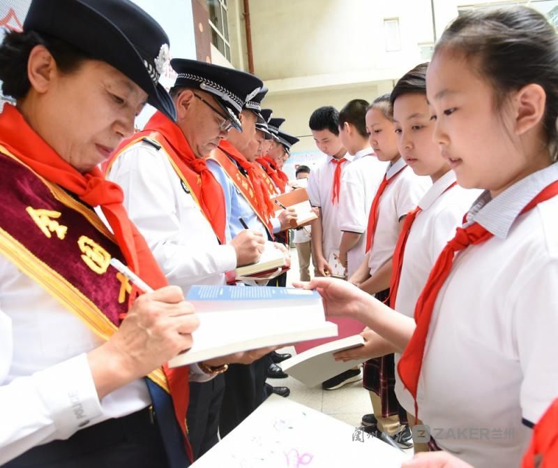  大队大队长|全国禁毒甘肃宣讲走进静宁路小学
