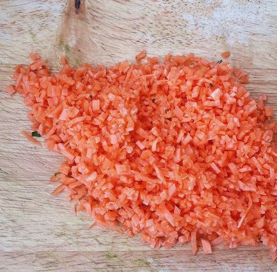  蒸饺|韭菜胡萝卜烫面蒸饺