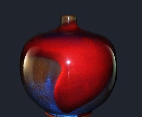 耀目|苗家作品非比寻常，钧瓷《三羊开泰尊》耀目而来