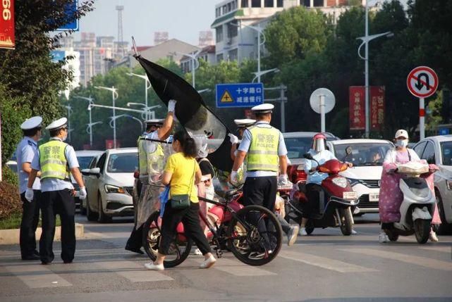 上阵|黄梅交警:全员齐上阵 治乱不松劲