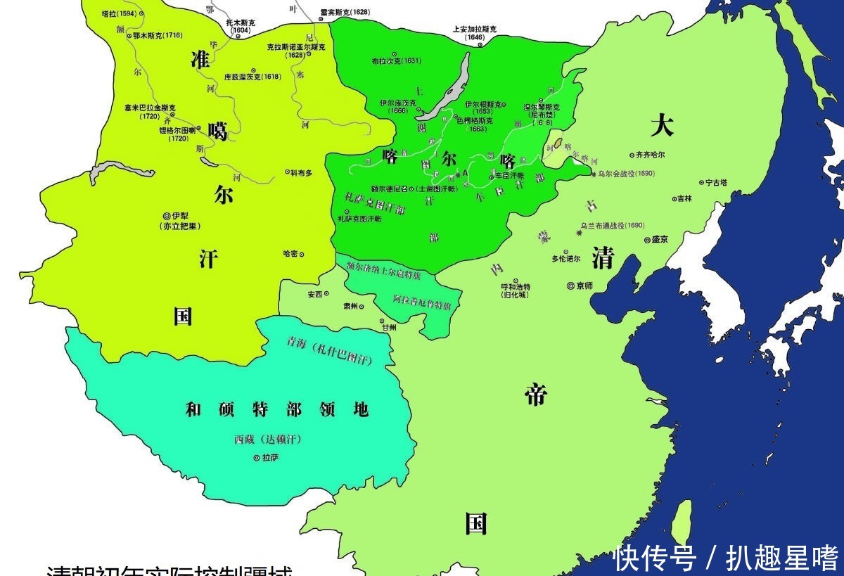 清朝|“准噶尔汗国”，一个被历史遗忘的帝国为何耗死清朝三代皇帝？
