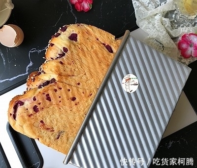 吐司|#爱好组—高筋#紫薯辫子面包