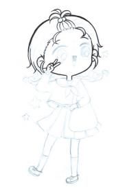  青春校园|解锁甜心少女换装趴！7个步骤画出青春校园风的Q萌女孩