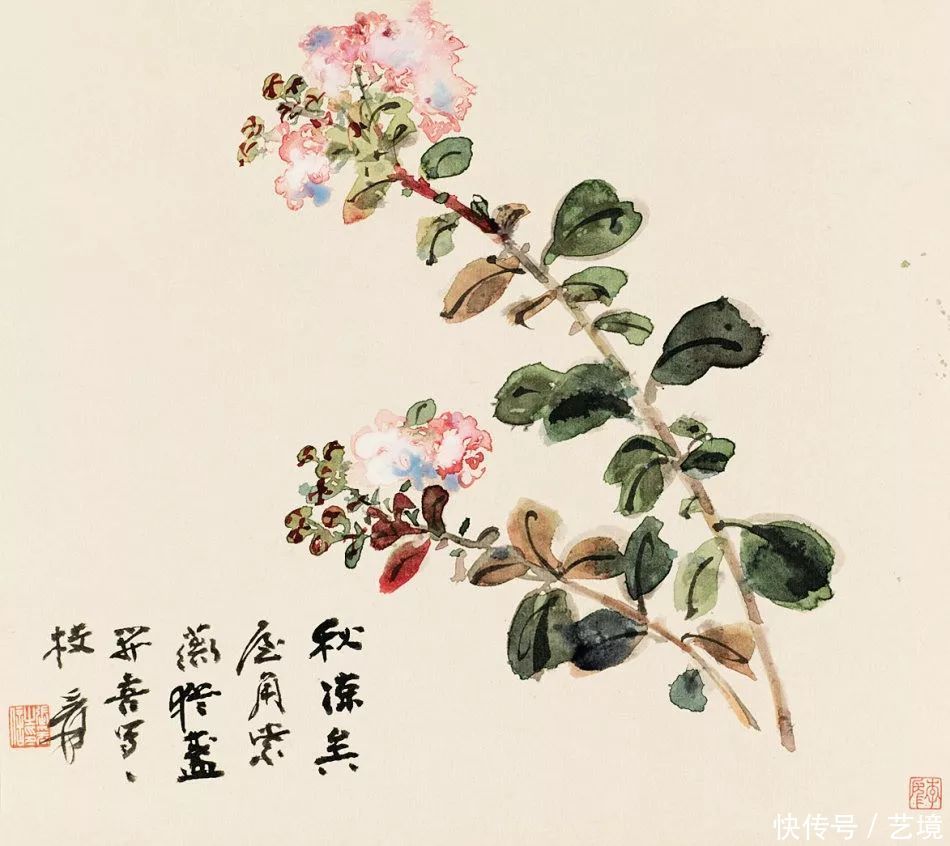 张大千花鸟画欣赏（100幅）