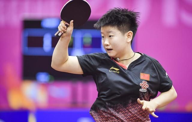  展露|孙颖莎成就三金王霸业，央视采访展露女王霸气，东奥名额势在必夺